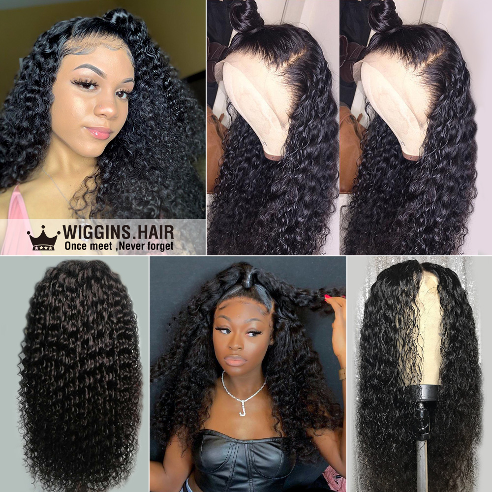 Deep Wave 370 Lace Front Wigs