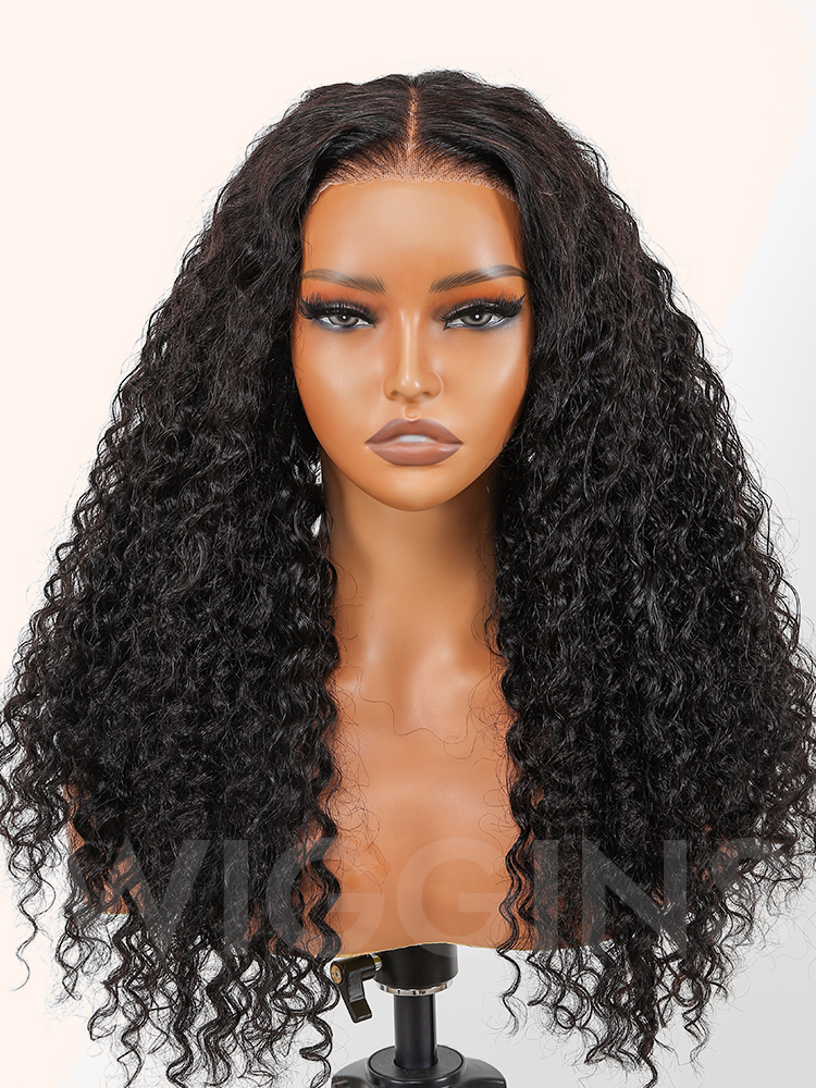 deep wave 7x4 glueless wig