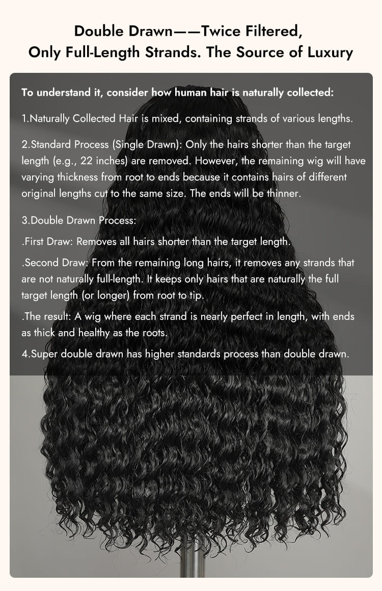 Human Hair Wig with 5x5 HD Lace