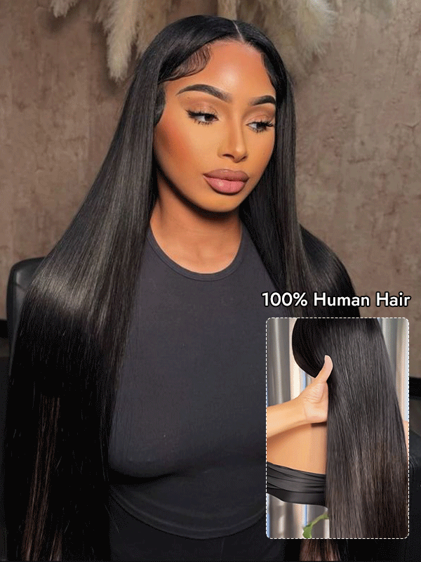 Sleek Straight Lace Wigs
