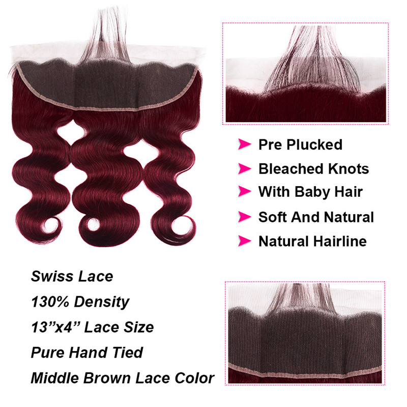 3 Bundles With Lace Front