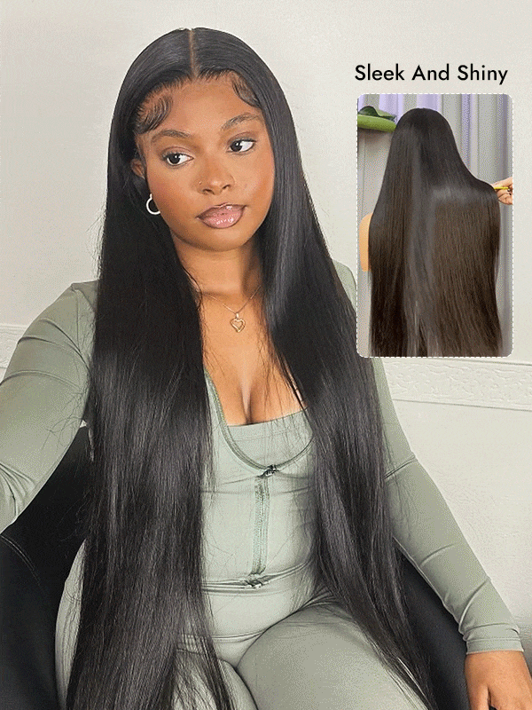 Straight 13x6 Transparent Lace Wig