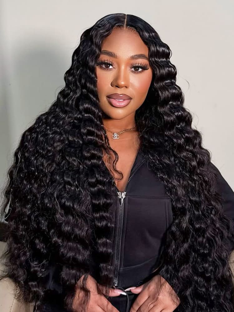 Loose Deep Wave 2x6 Lace Closure Wigs