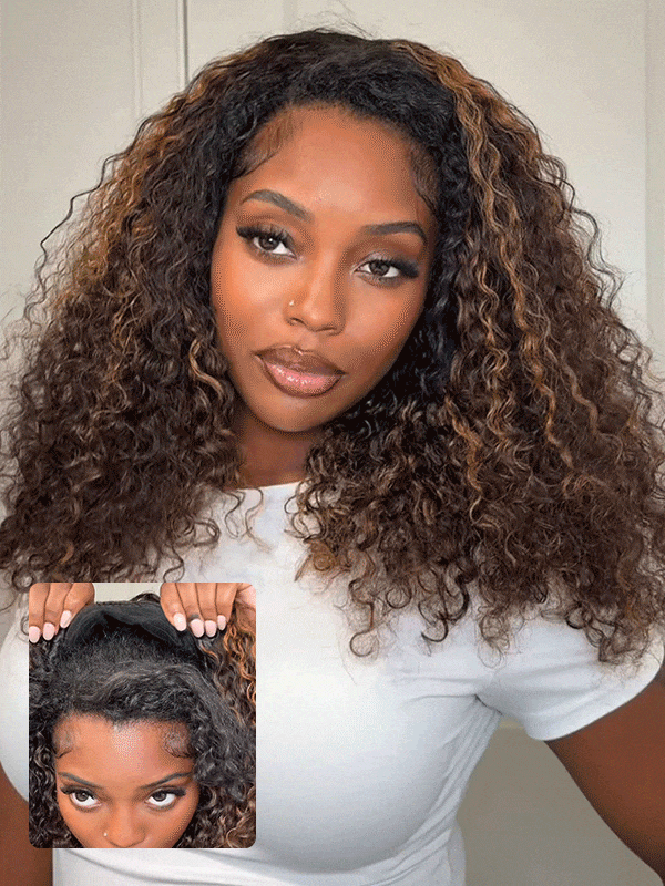 Highlight Half Wig