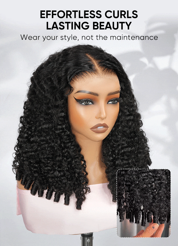 Bouncy Burmese Curly Wig