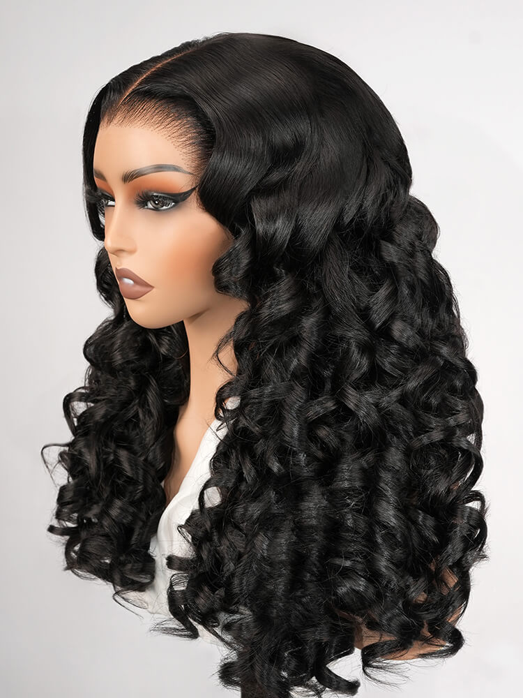 Funmi Curly Wigs Lace Frontal
