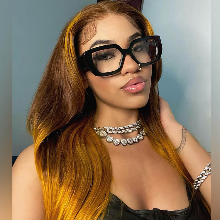 ginger brown highlight wigs