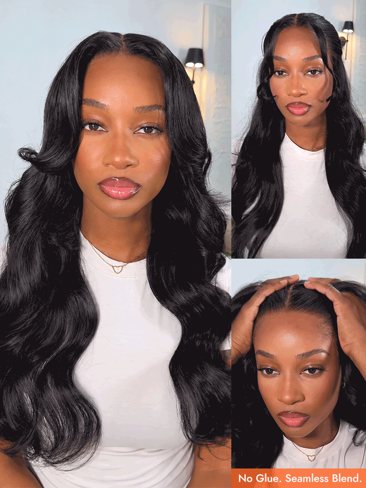 transparent lace closure wig