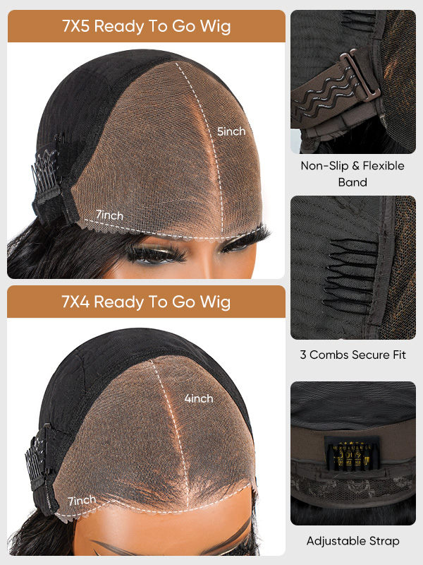 glueless ready to go wig