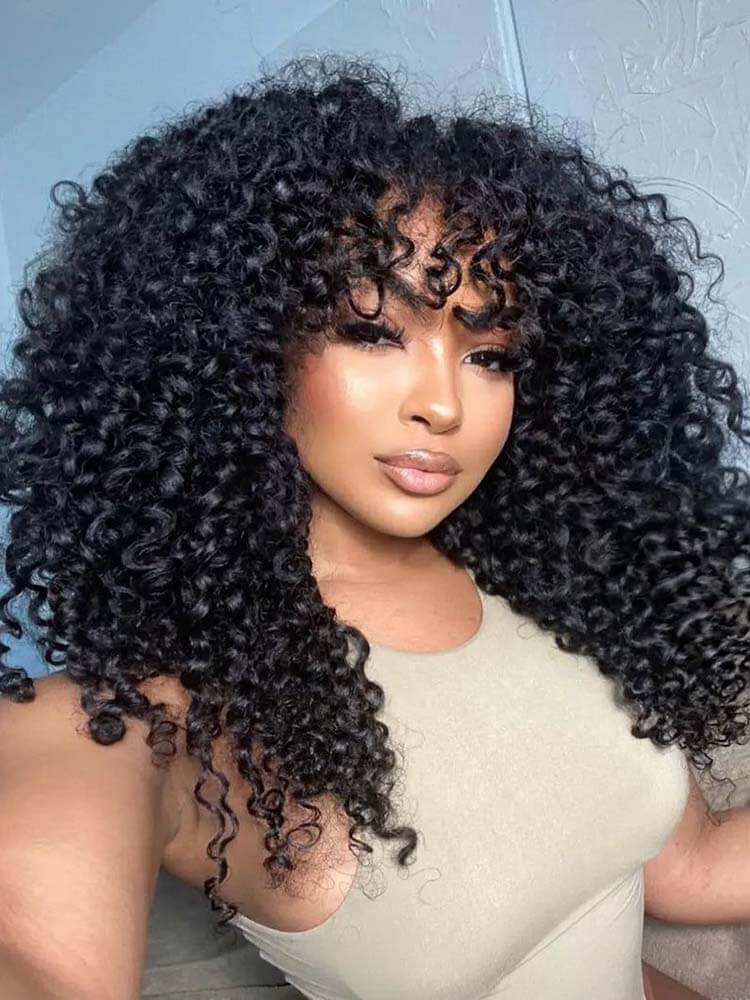 Wear And Go Curly Lace Frontal Wigs 