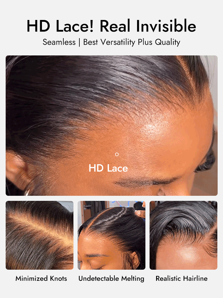 invisible HD lace wig