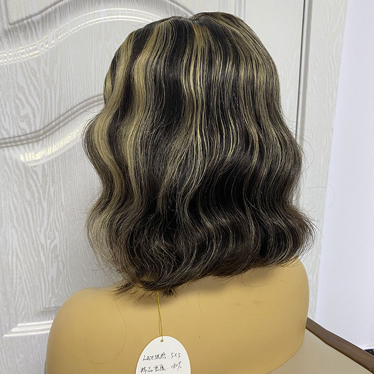 Black Wigs With Blonde Highlights
