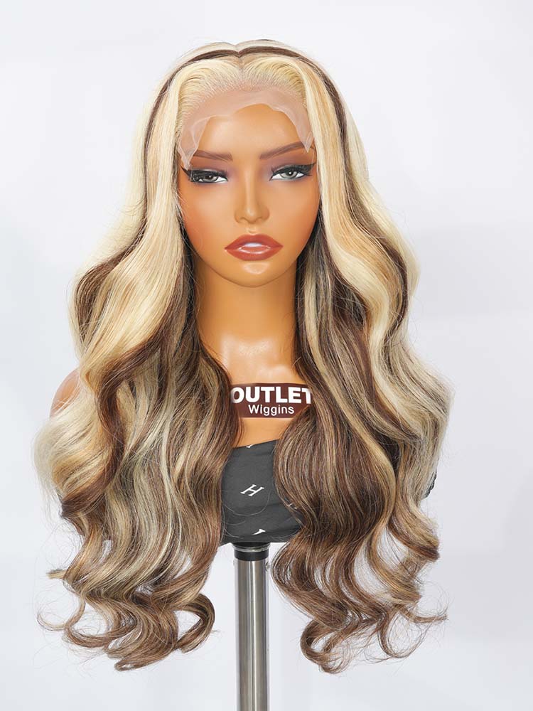Highlight Body Wave Human Hair Body Wave Wigs 