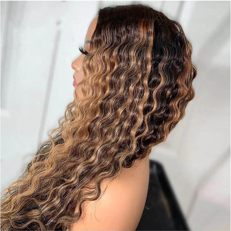 highlight crimp wigs