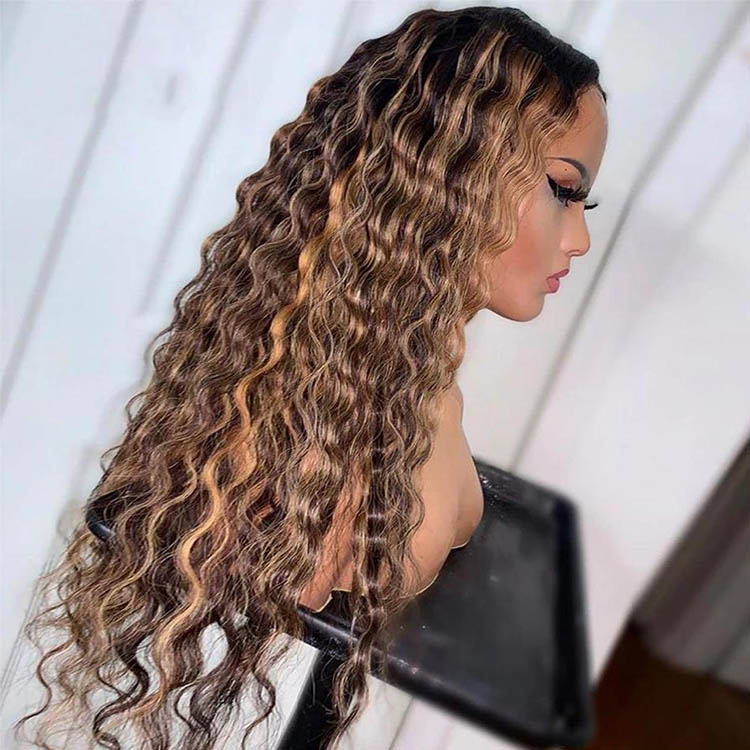 highlight crimp wigs