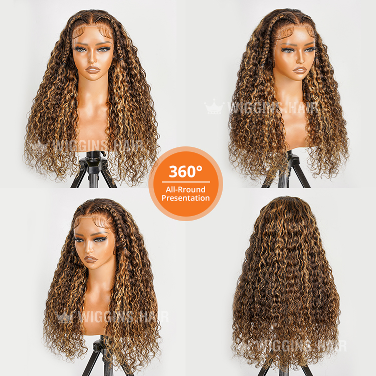 highlight wig with braids