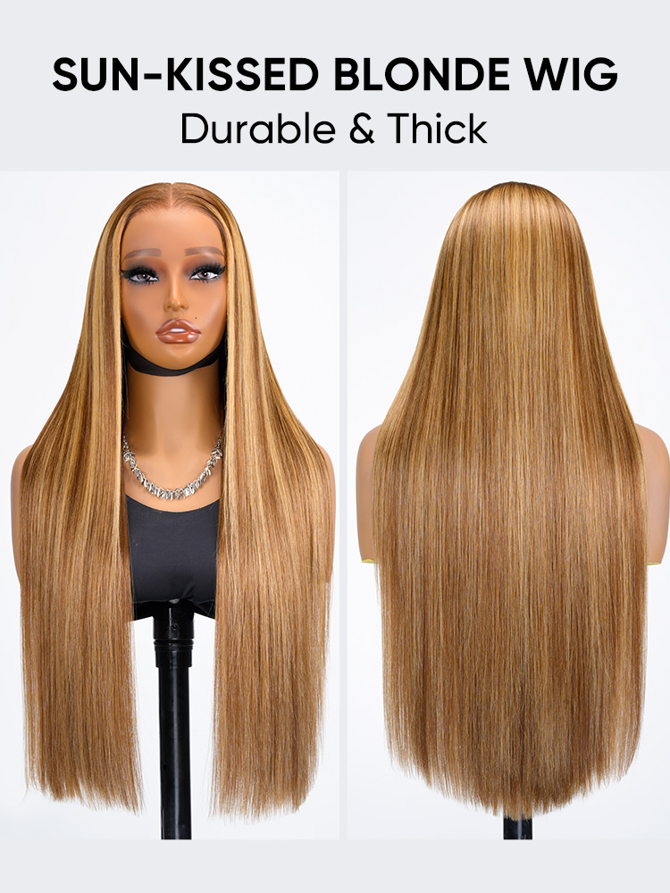 honey blonde highlights on brown hair