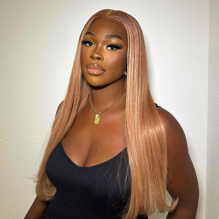 Honey Blonde Human Hair Wigs