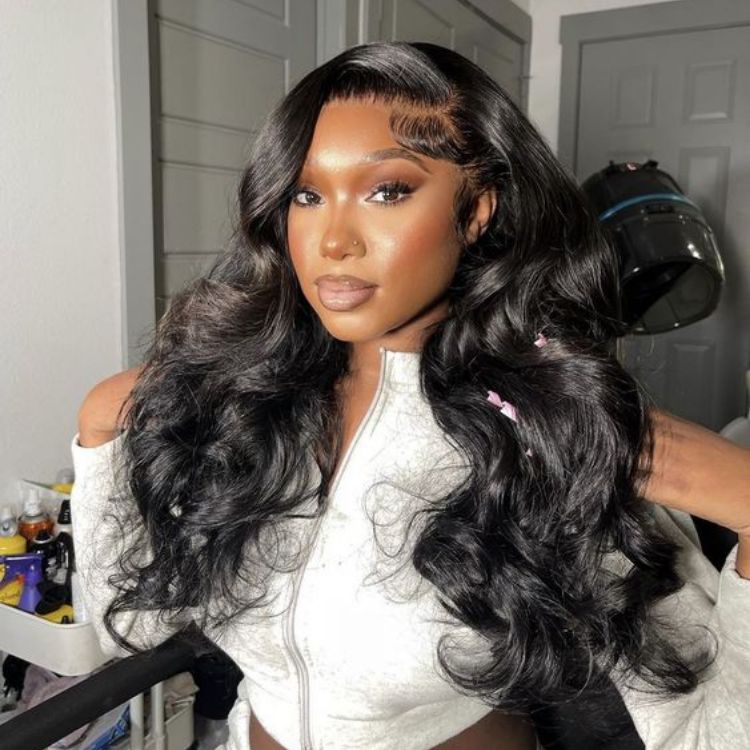 glueless human hair wig