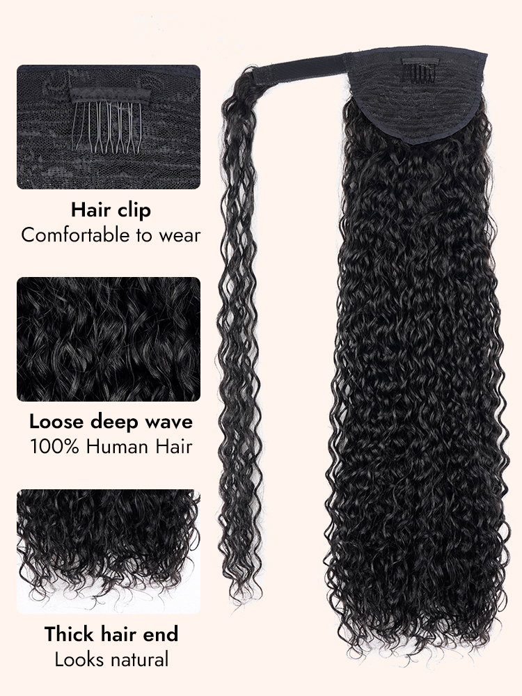 loose deep wave hair extension
