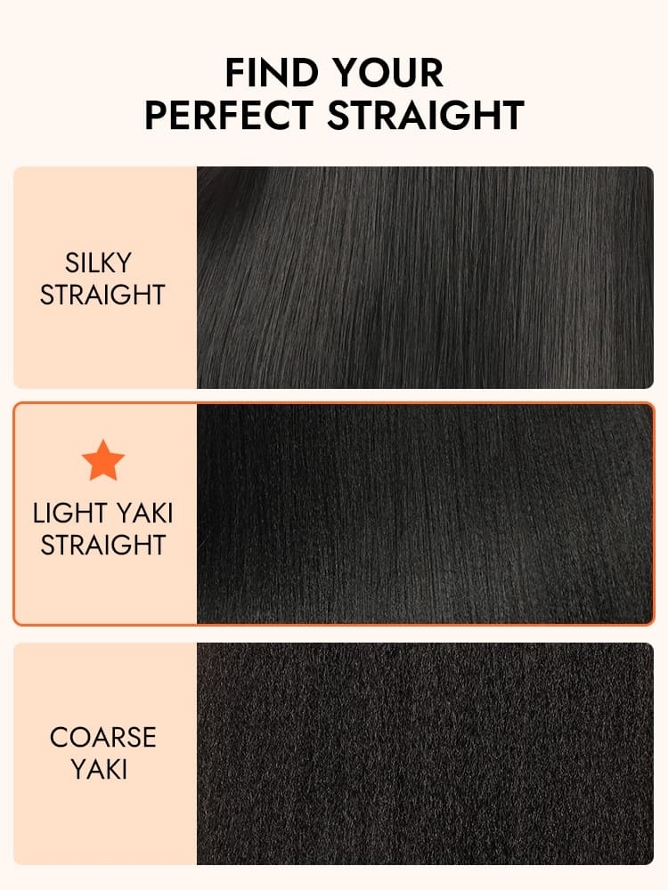 Light Yaki Straight Virgin Hair