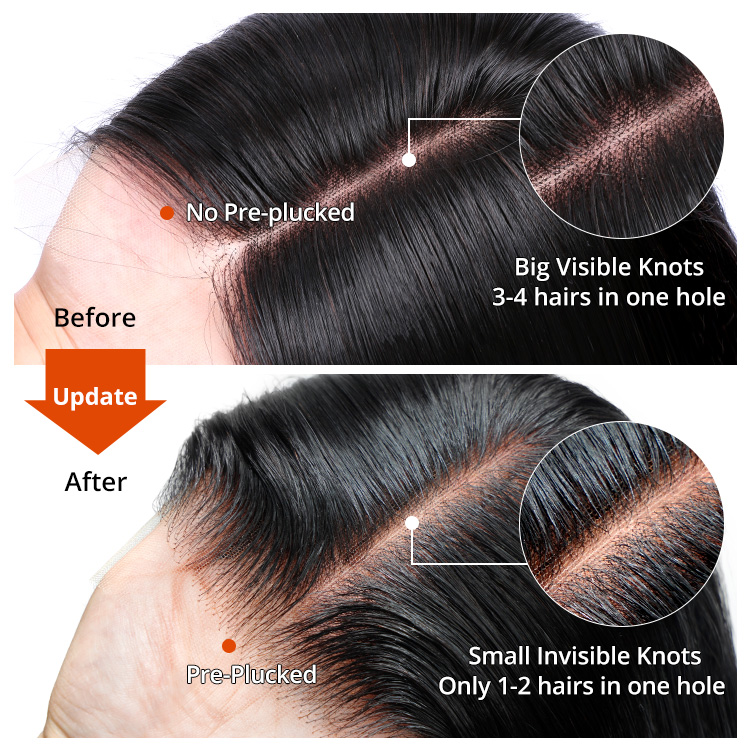 bleached knots