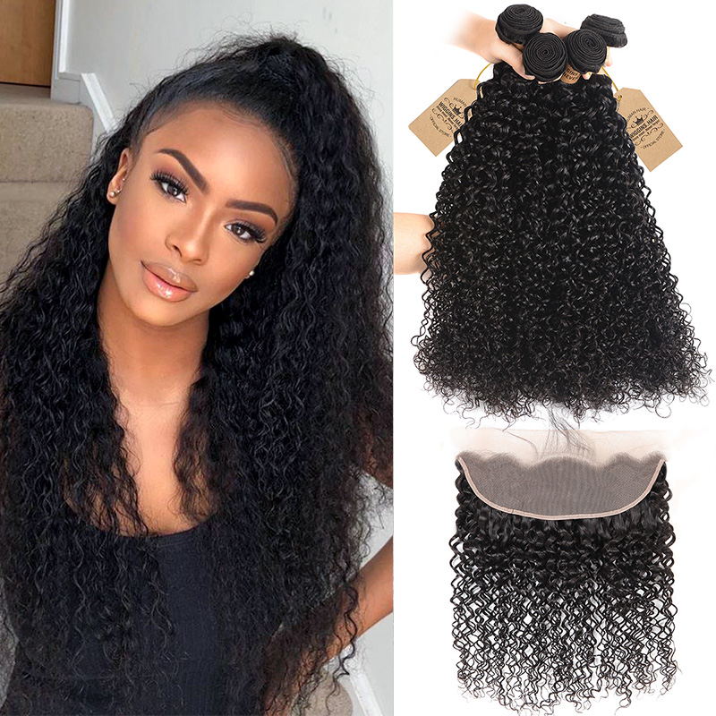 Peruvian Curly Hair 4 Bundles