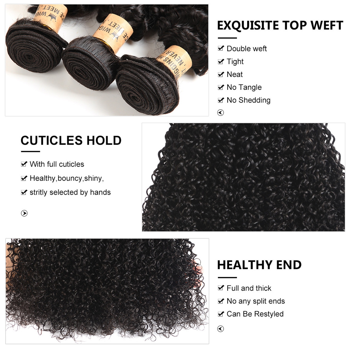 Curly Hair Bundles