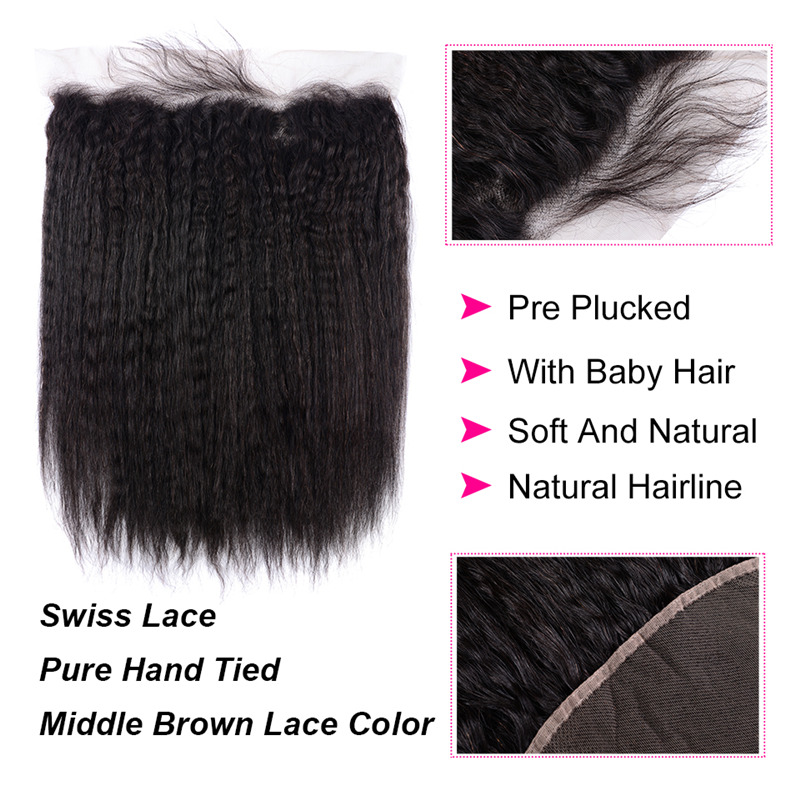 3 Bundles With Ear To Ear Lace Frontal