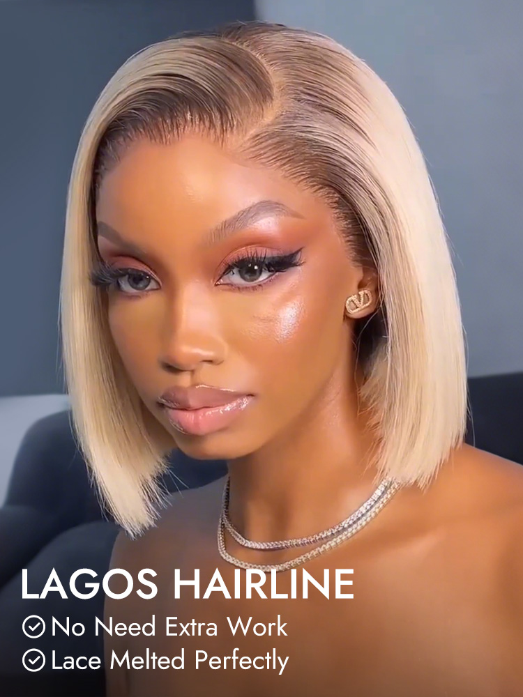 Lagos Hairline Bob Wig