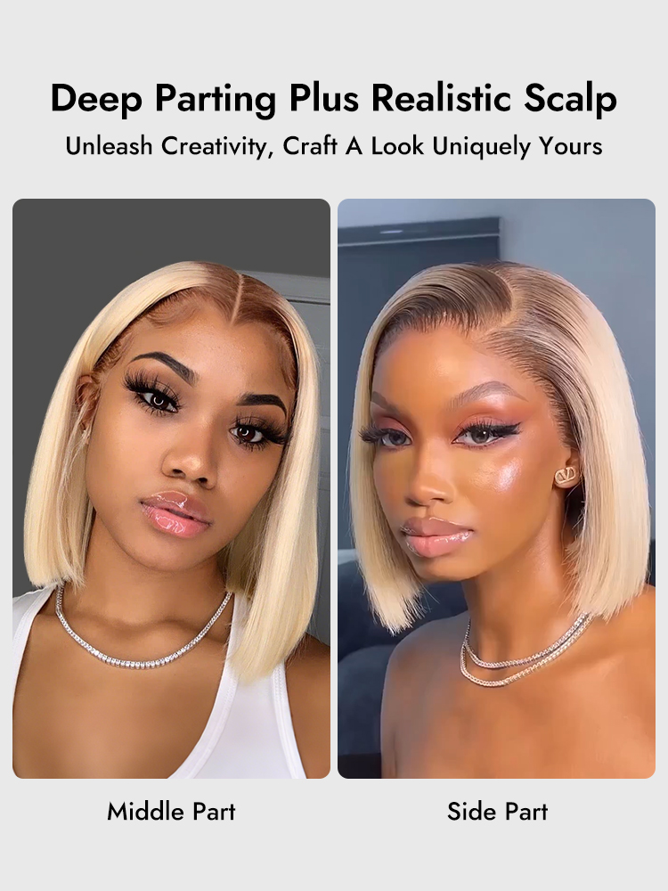 lagos hairline colored bob wig