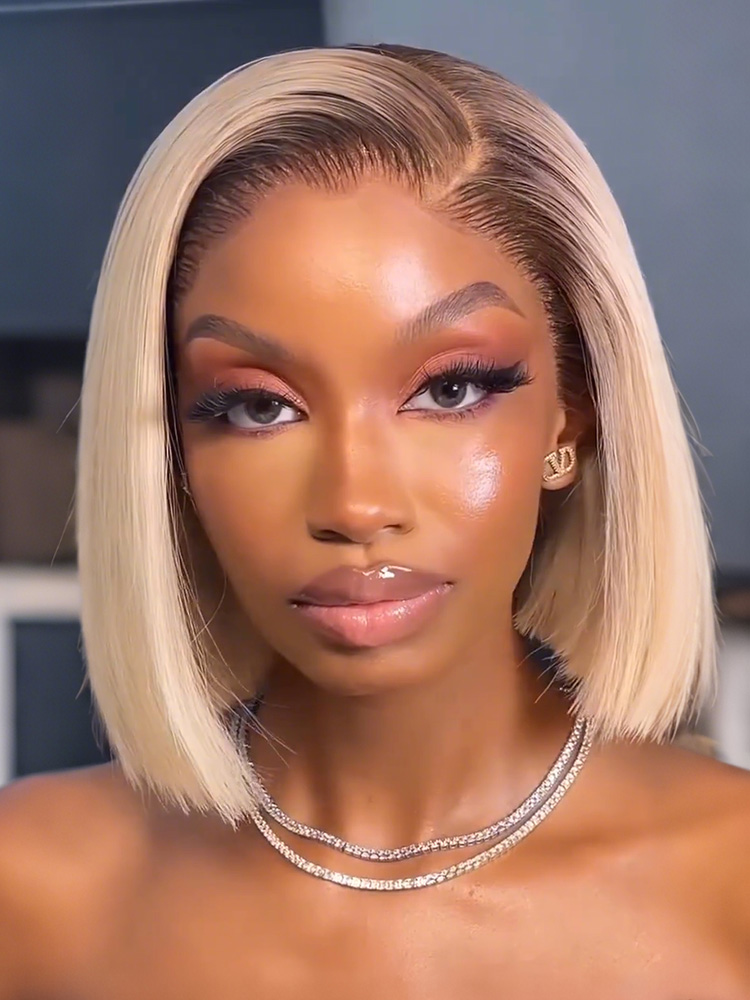 lagos hairline straight bob wig