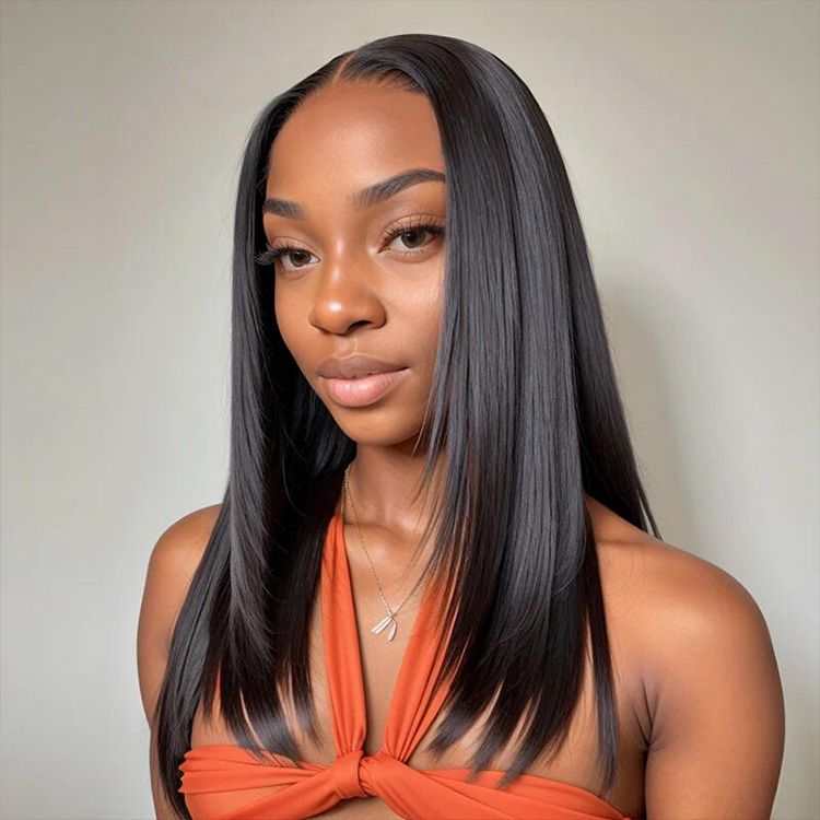straight layer wigs