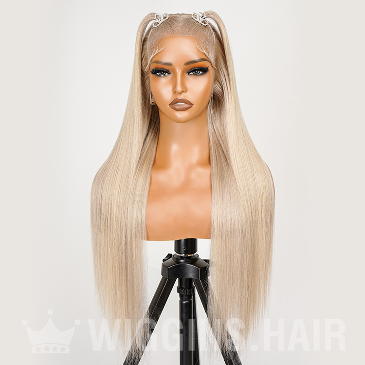light brown highlight wig