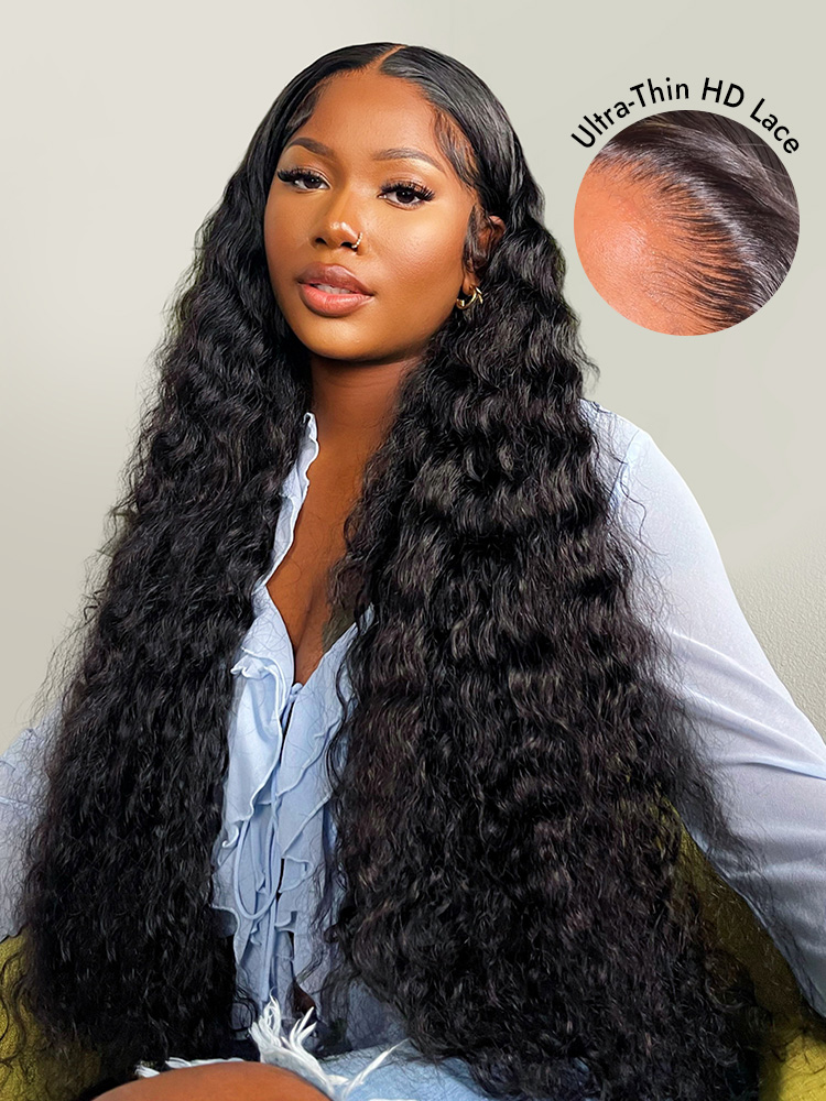 Loose Deep Wave HD Lace Front Wigs Human Hair Long Wigs For Women