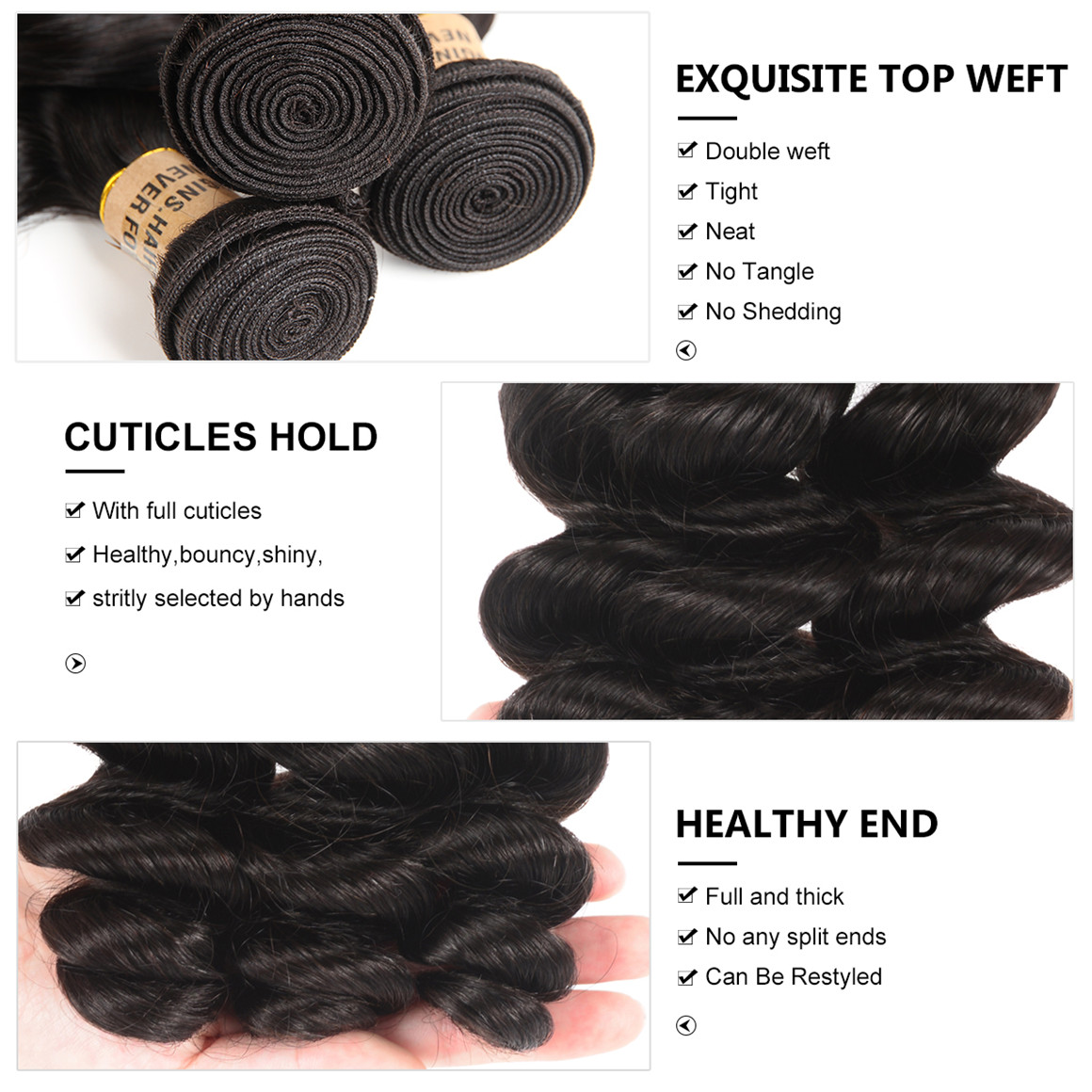 Loose Wave Hair Bundles