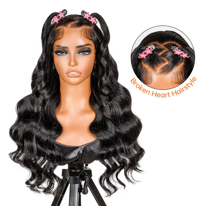 Loose Body Broken Heart Hairstyle