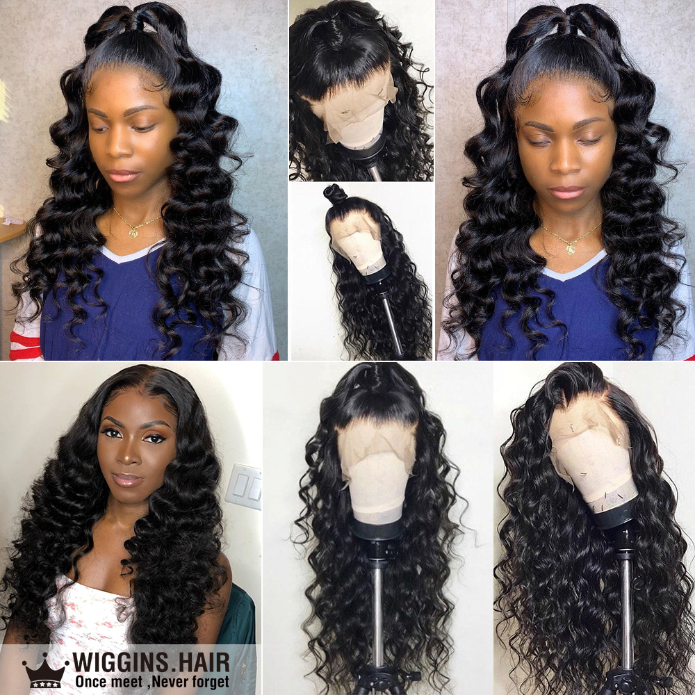 Loose Deep Wave 370 Lace Front Wigs
