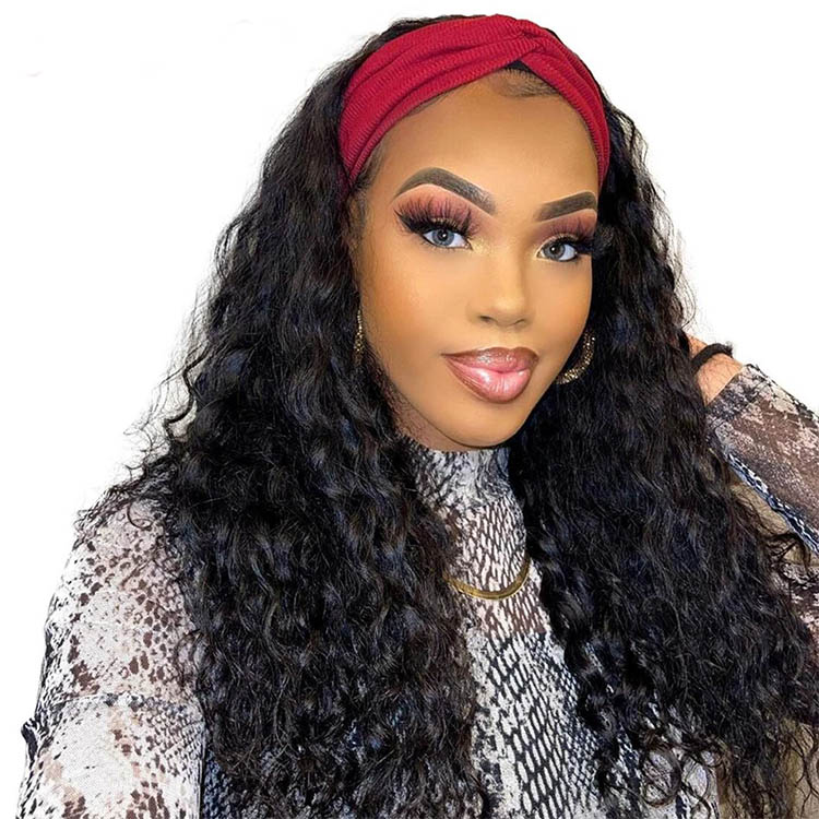 deep wave half wigs