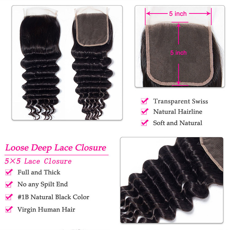 5x5 Lace Closure