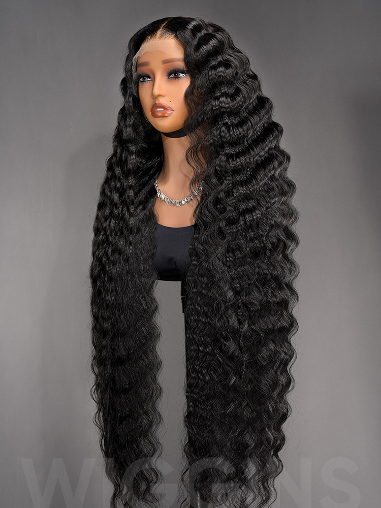 loose deep super long wig