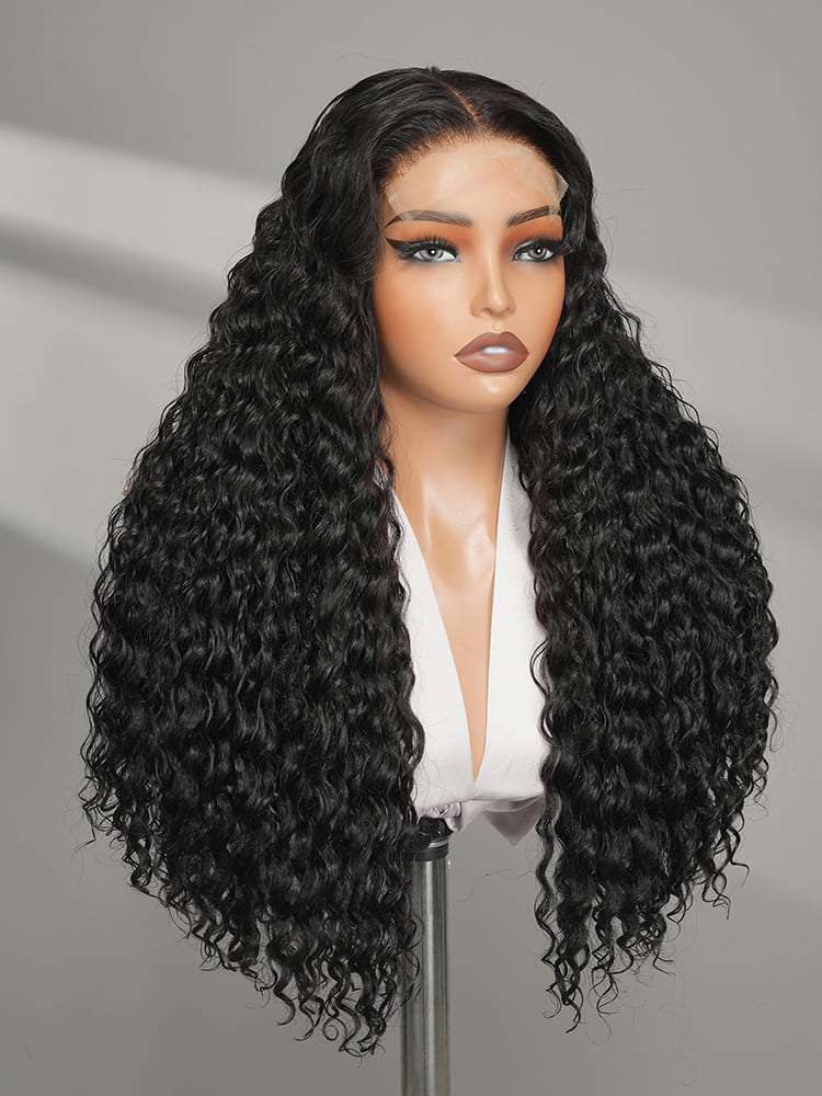 Pre cut 5x5 hd lace gluless wig