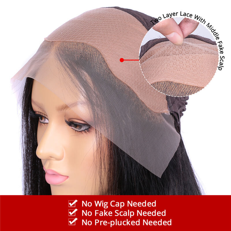 Fake Scalp Wigs