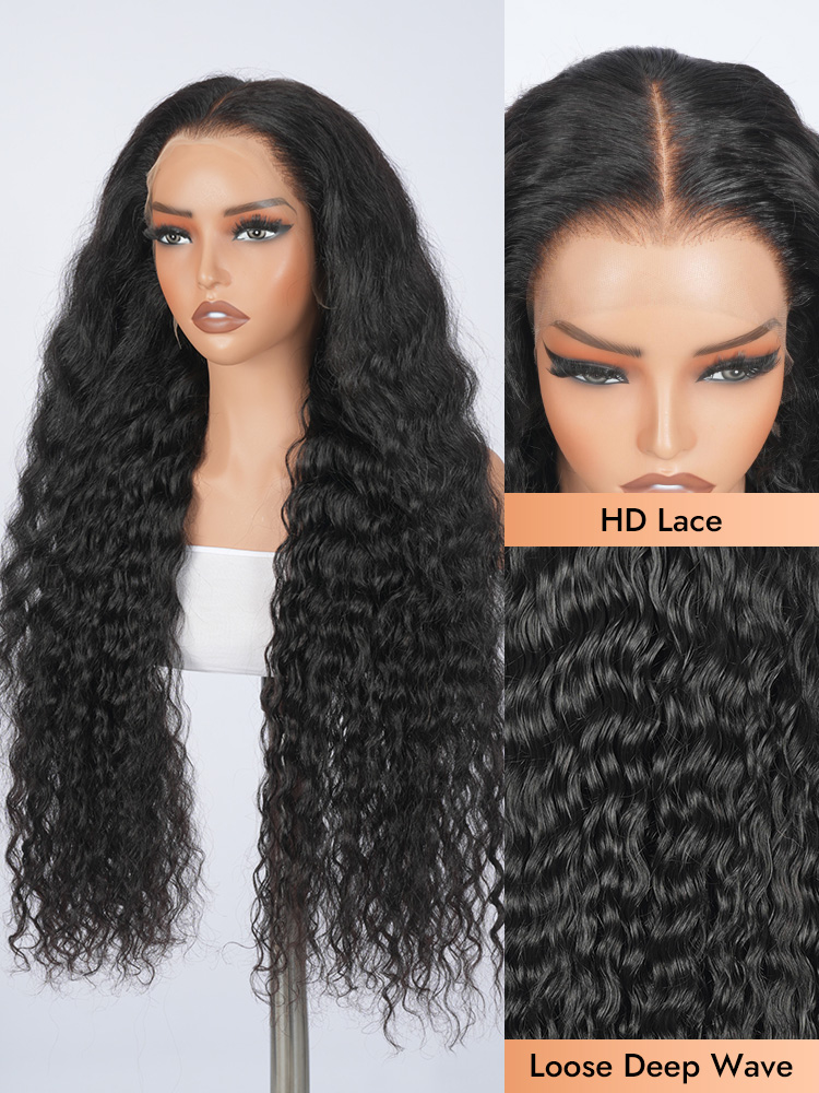 loose deep wave human hair wigs