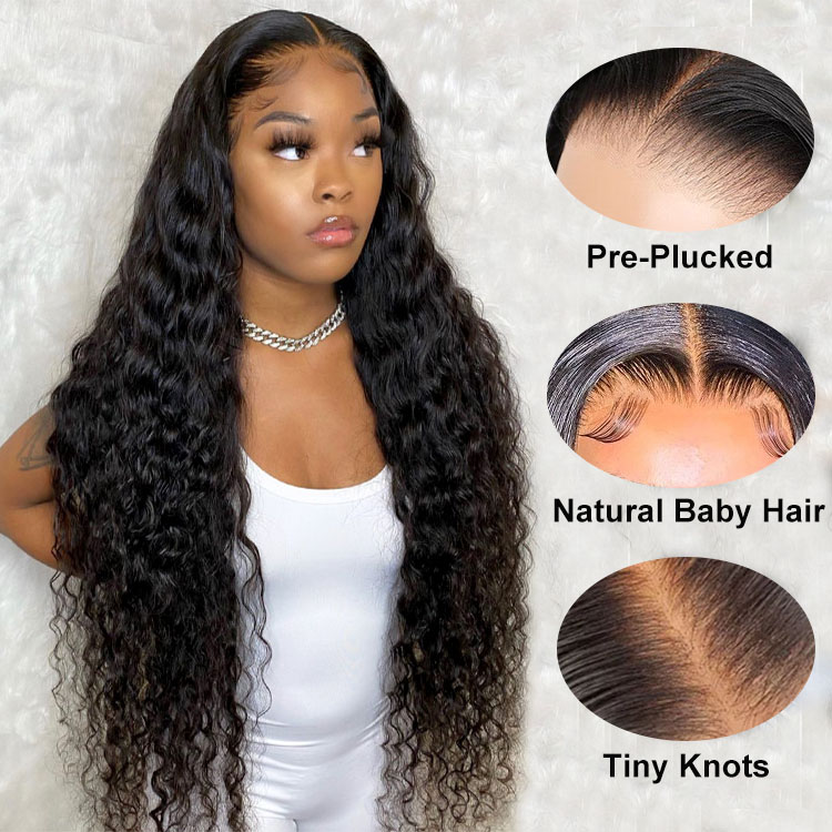 loose deep wave lace front wig