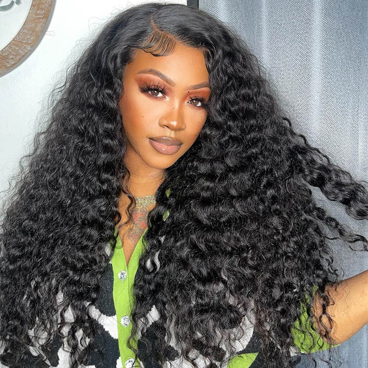 loose deep wave lace front wig