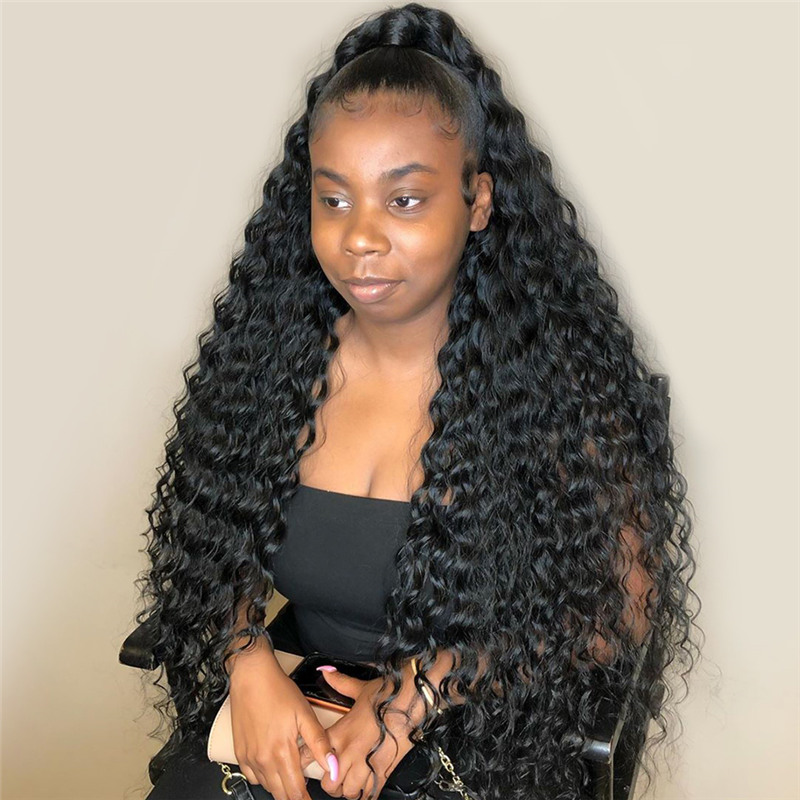 Loose Deep Wave Lace Front Wig