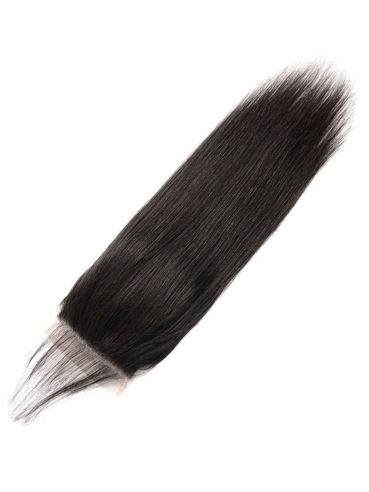 Straight Human Hair Lace Closure