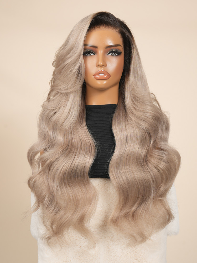 Ombre Ash Blonde HD Lace Wig