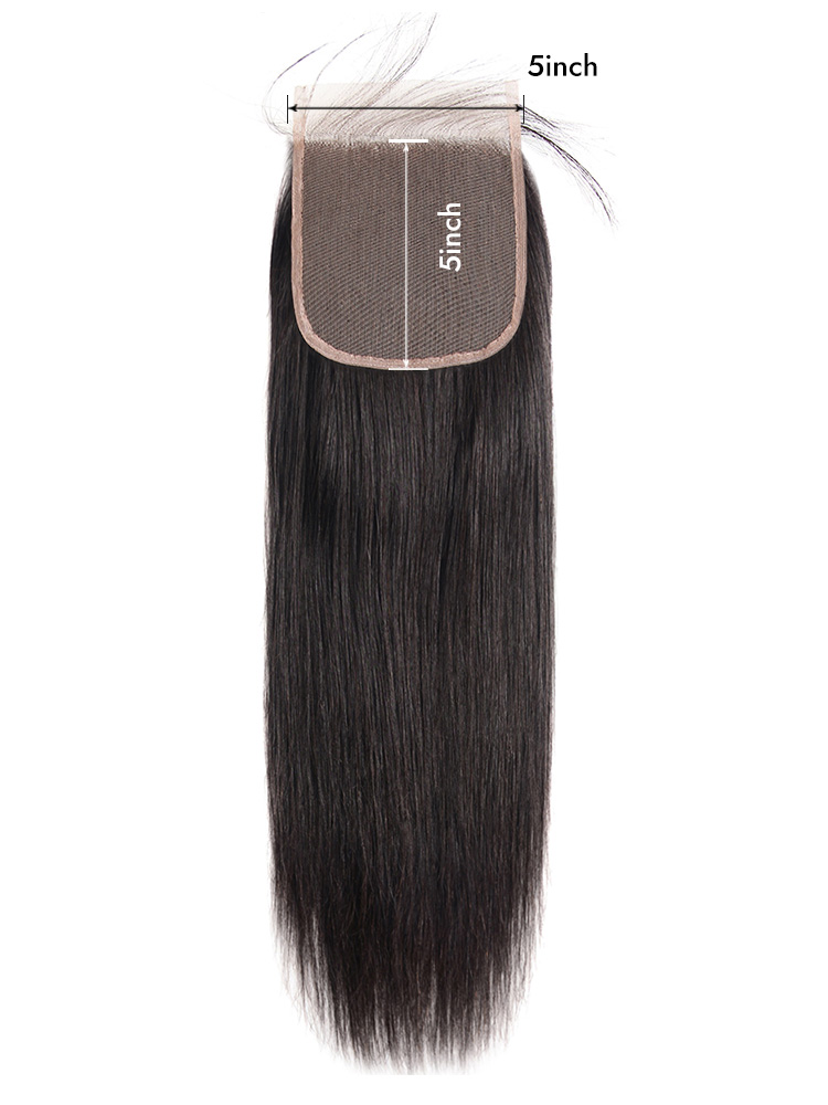 5x5 Human Hair Lace Closure